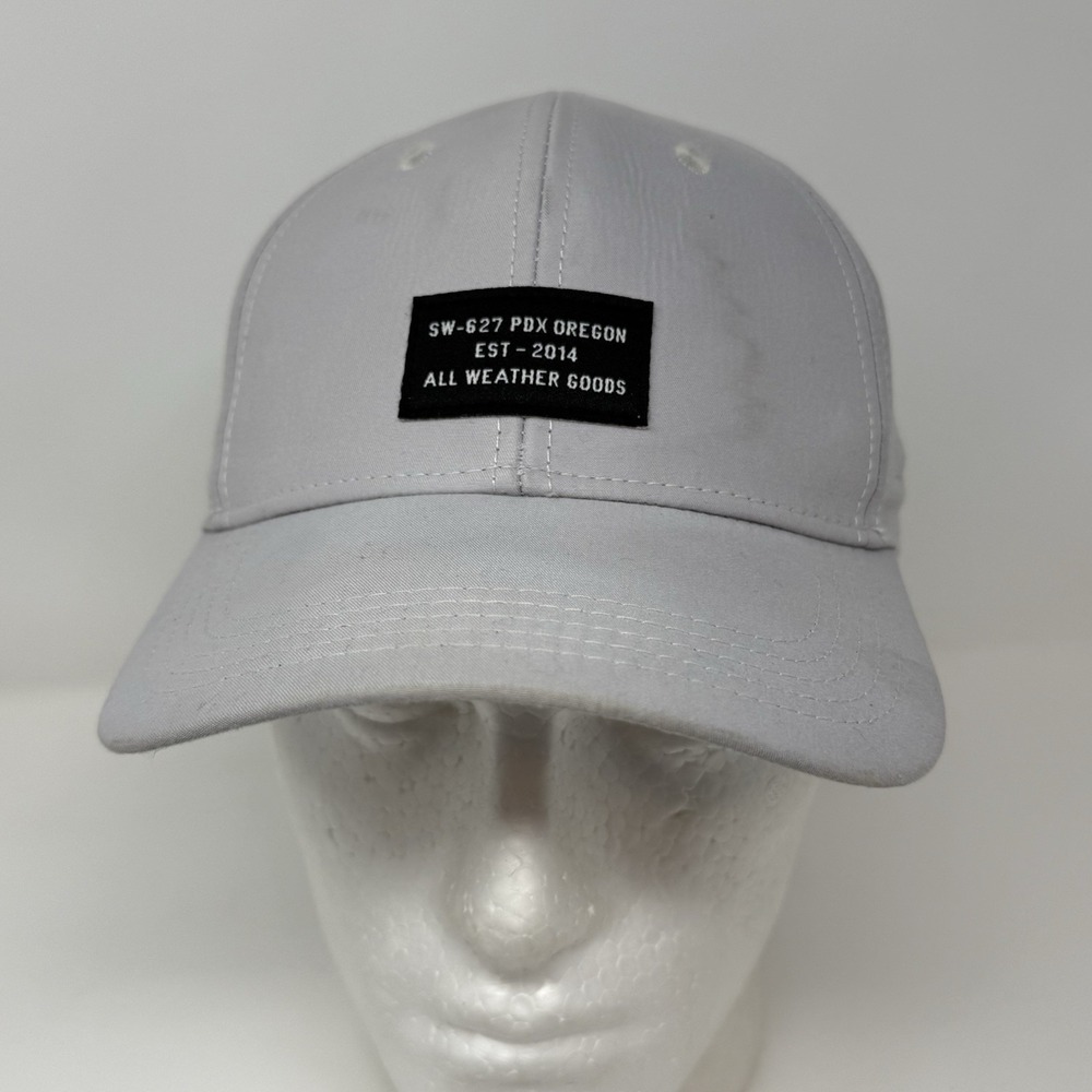 Portland Gear‎ All Weather Gear Adjustable Strap Back Gray Unisex Hat Cap
